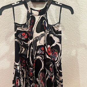 Free people open shoulder tunic